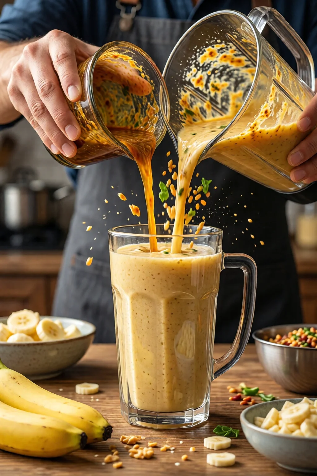 banana protein smoothie healthy weight loss recipe 2