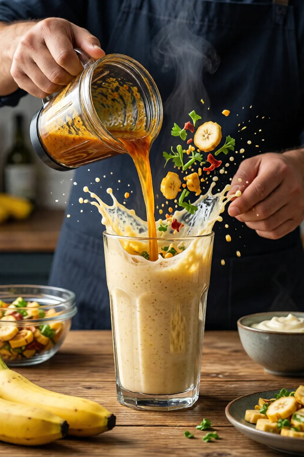 banana protein smoothie healthy weight loss recipe