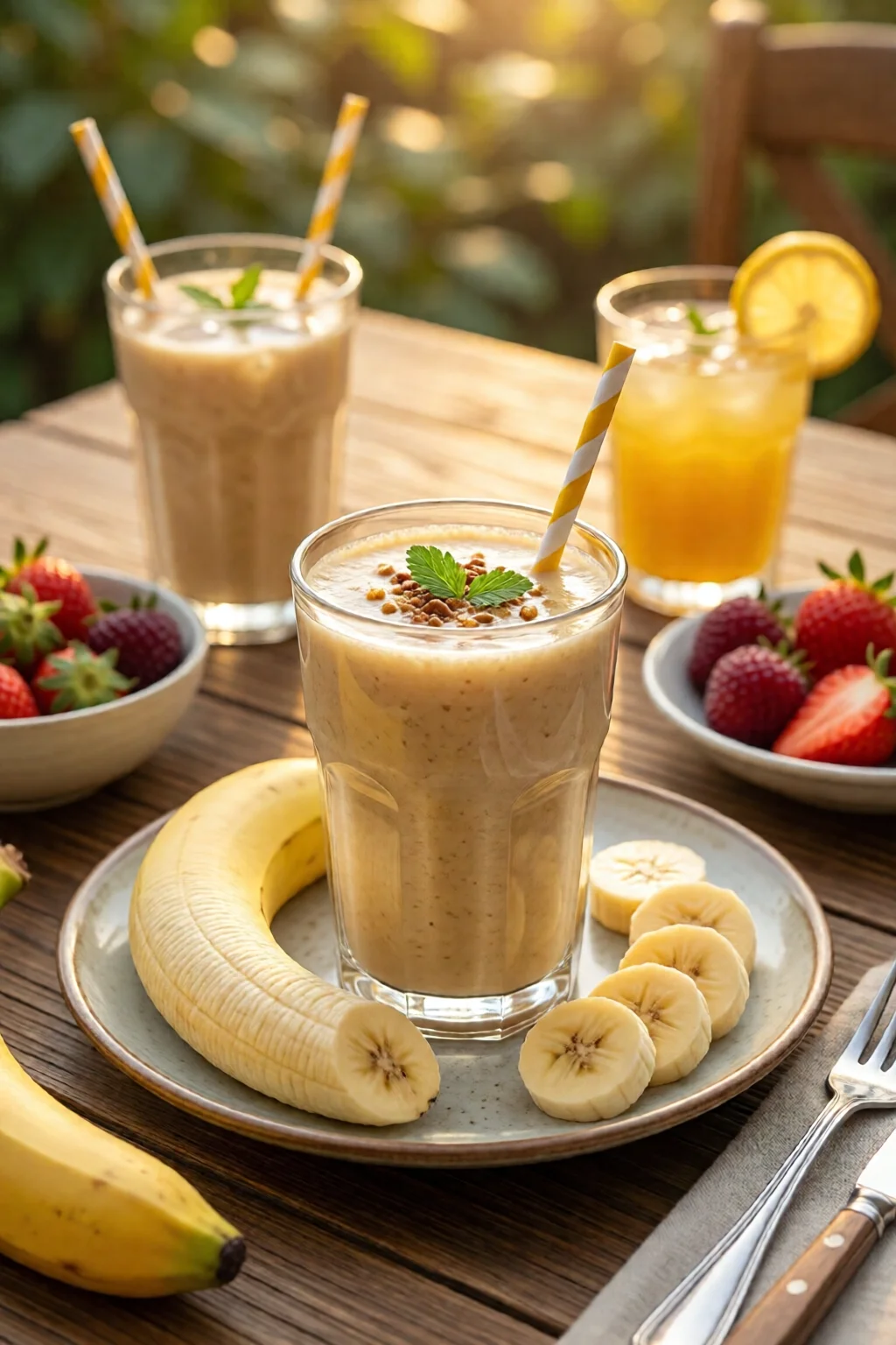 banana protein smoothie healthy weight loss recipe