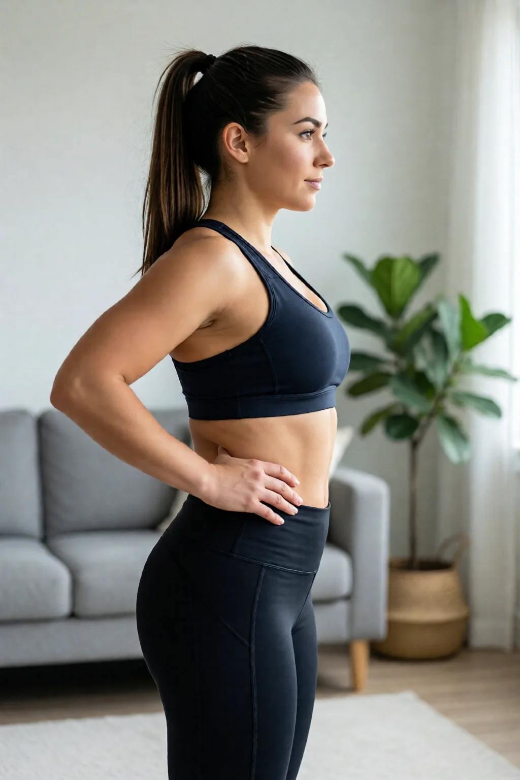 belly fat workout at home