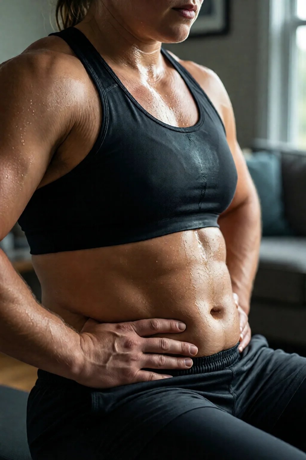 belly fat workout at home