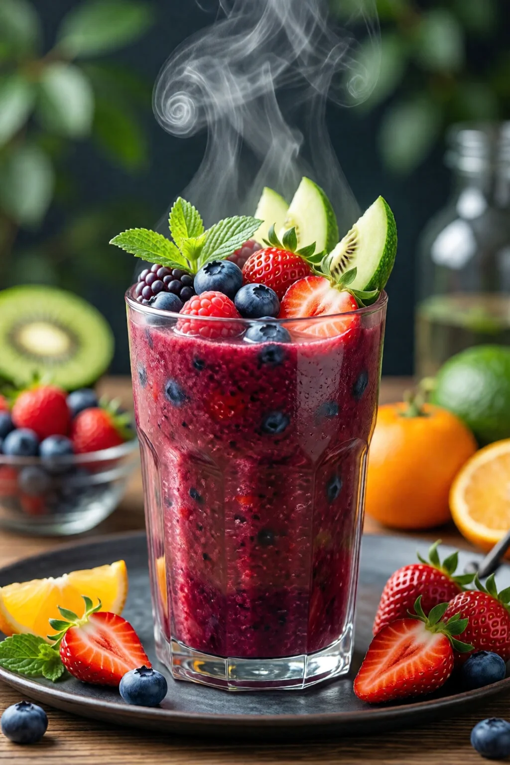 berry smoothie low calorie healthy weight loss recipe 2