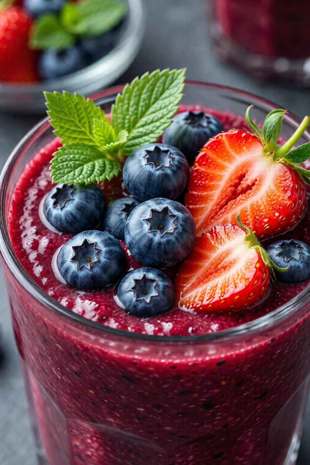 berry smoothie low calorie healthy weight loss recipe 2