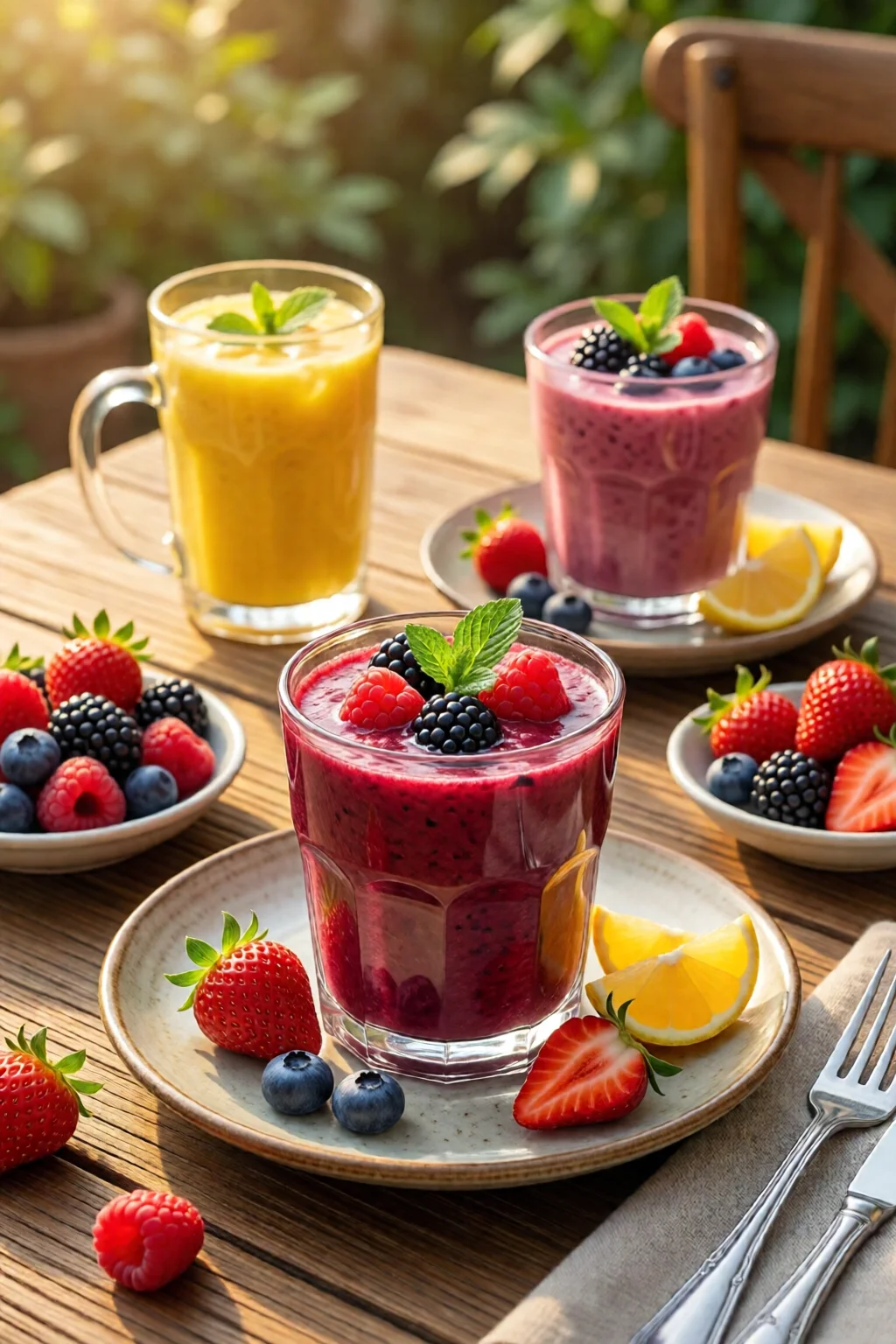 berry smoothie low calorie healthy weight loss recipe 2