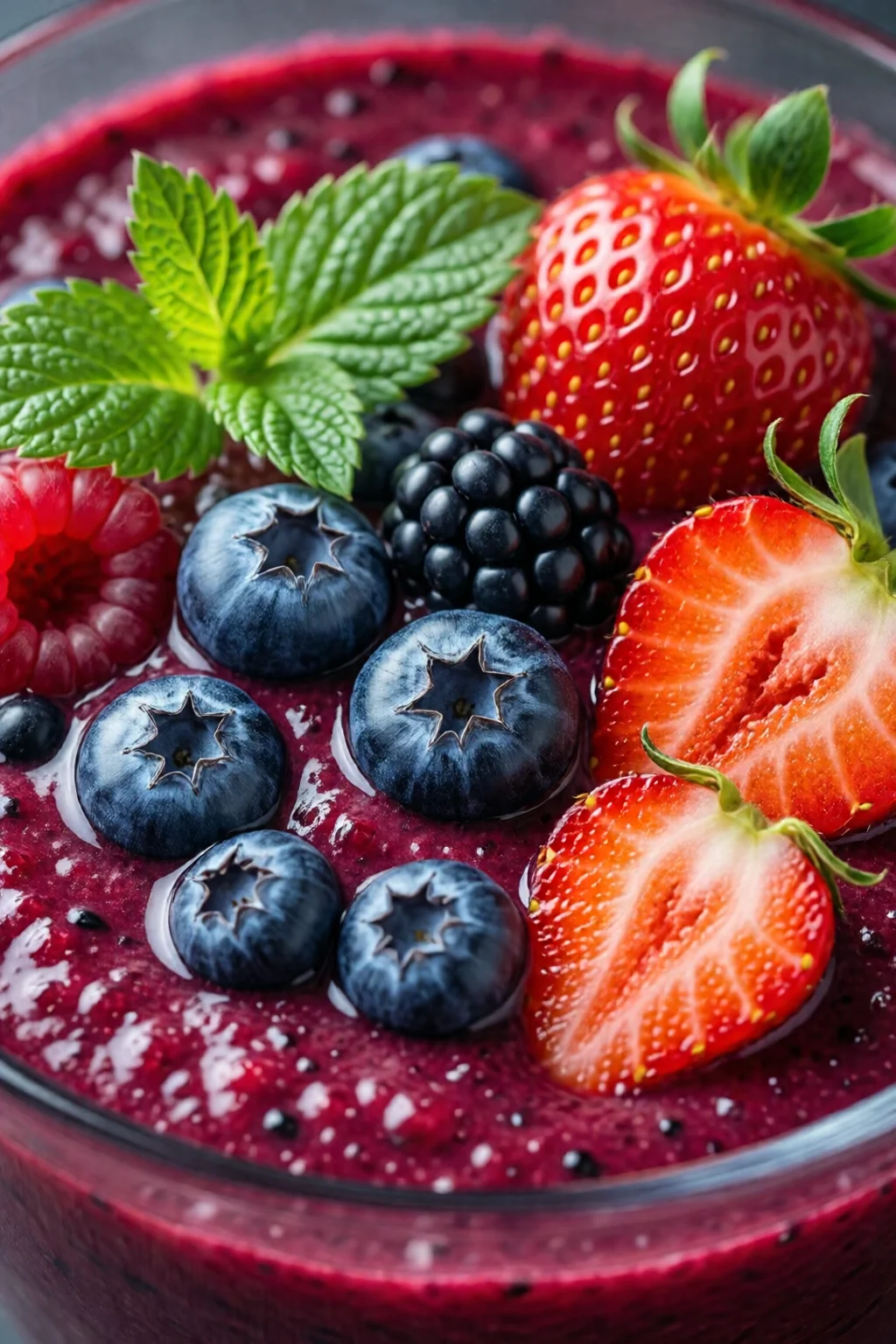 berry smoothie low calorie healthy weight loss recipe