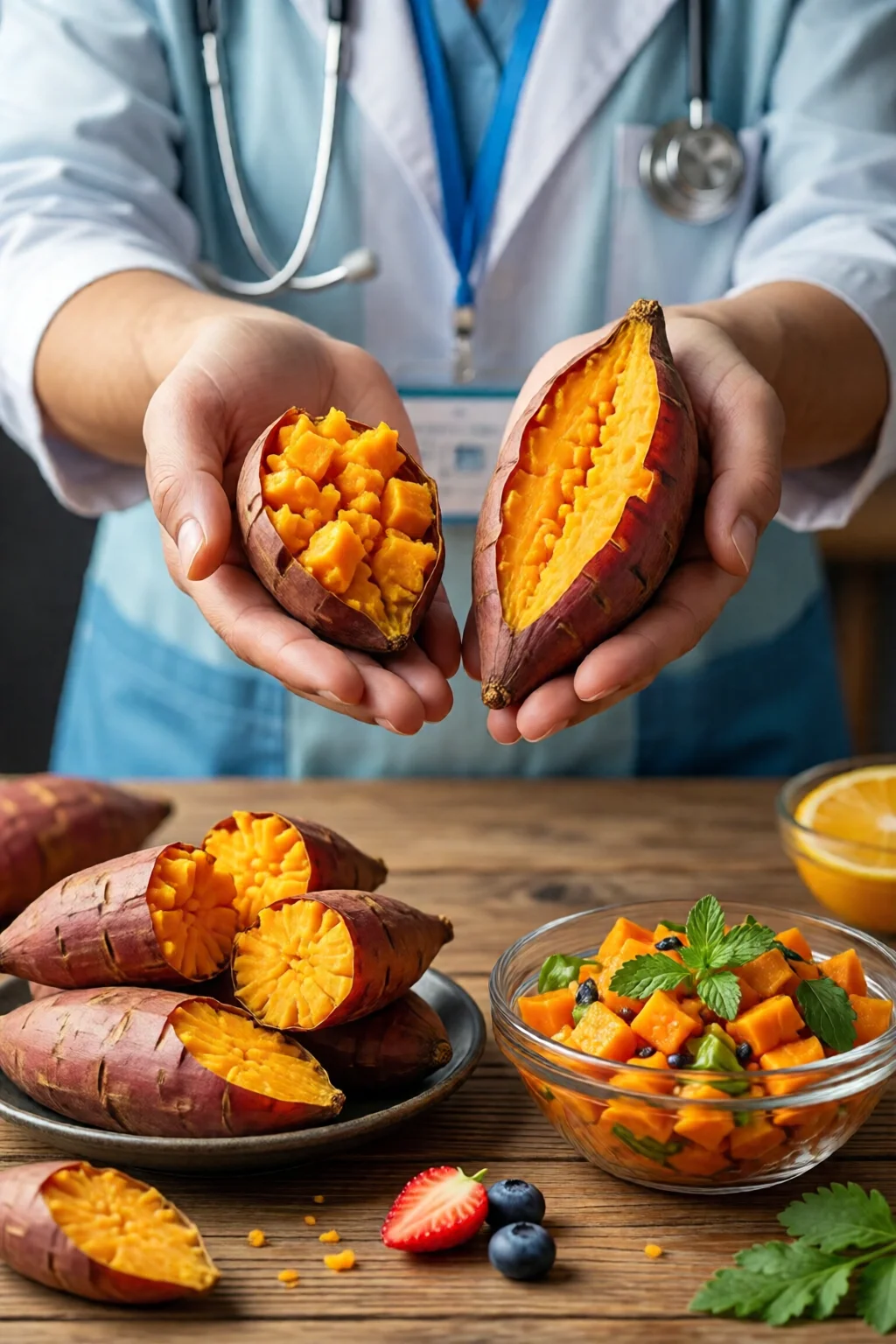 calories in a sweet potato