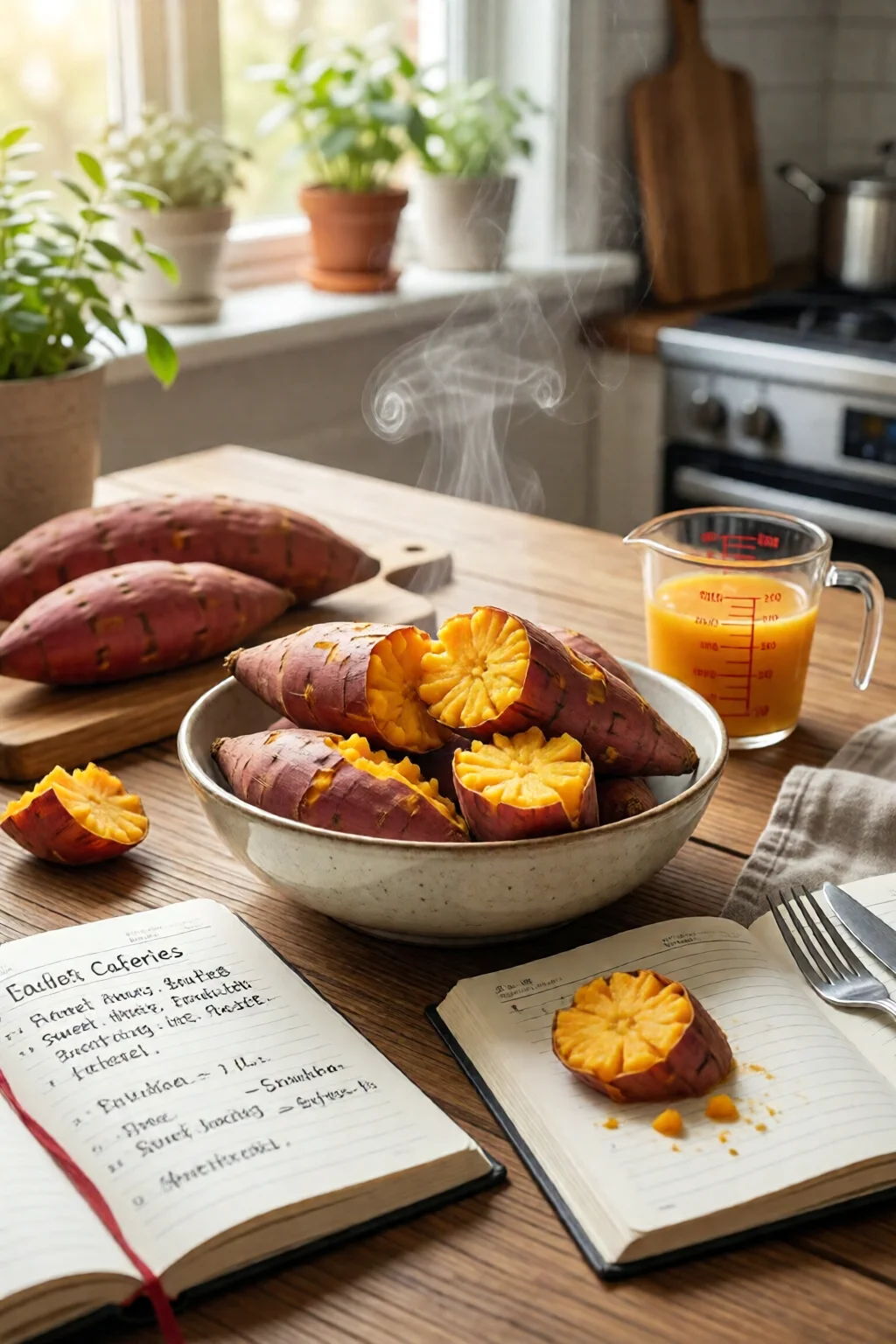 calories in a sweet potato