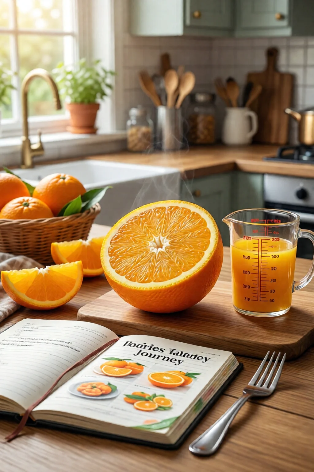 calories in an orange