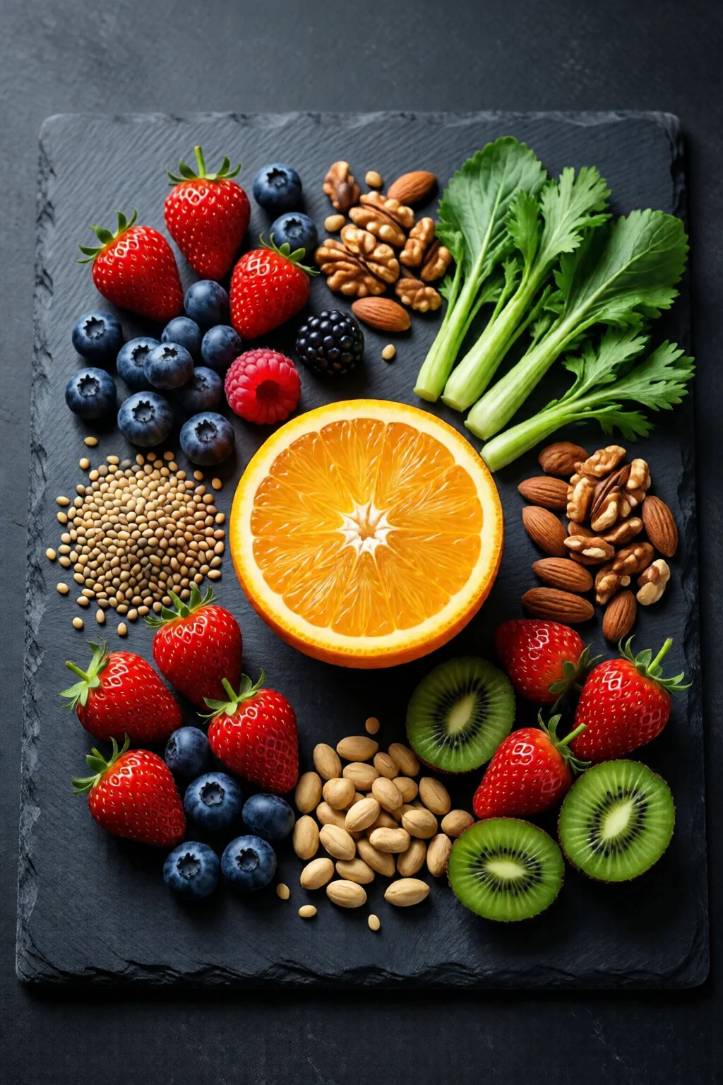 calories in an orange