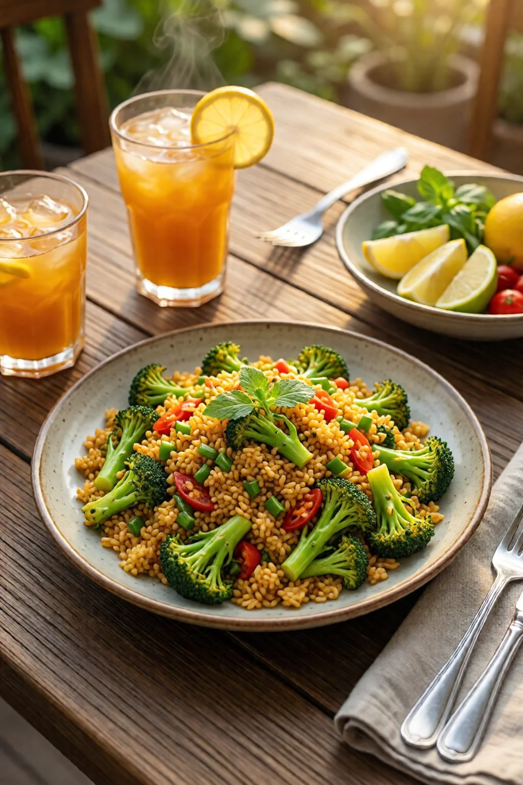 cauliflower rice stir fry healthy weight loss recipe