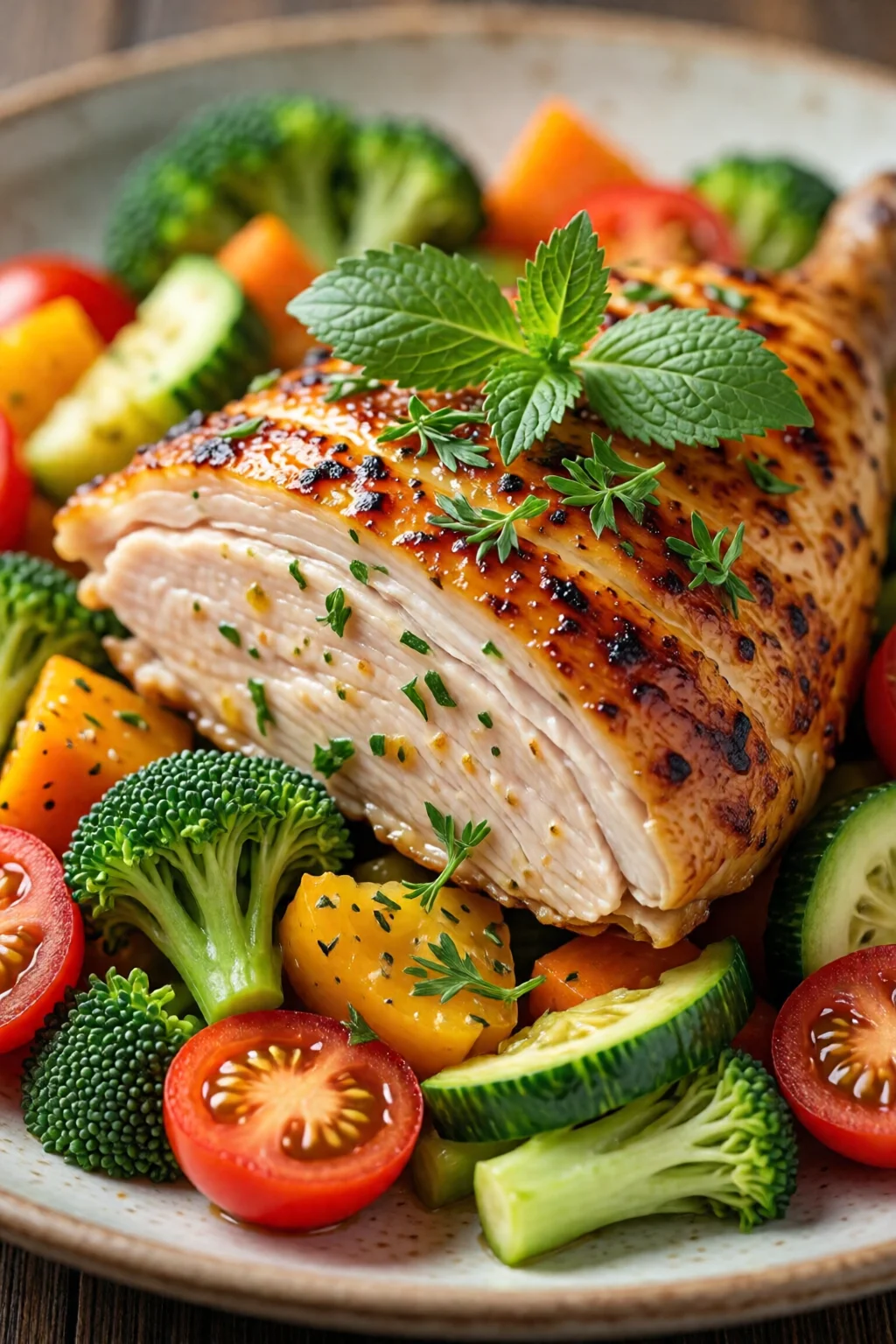 chicken and vegetables healthy weight loss recipe 2