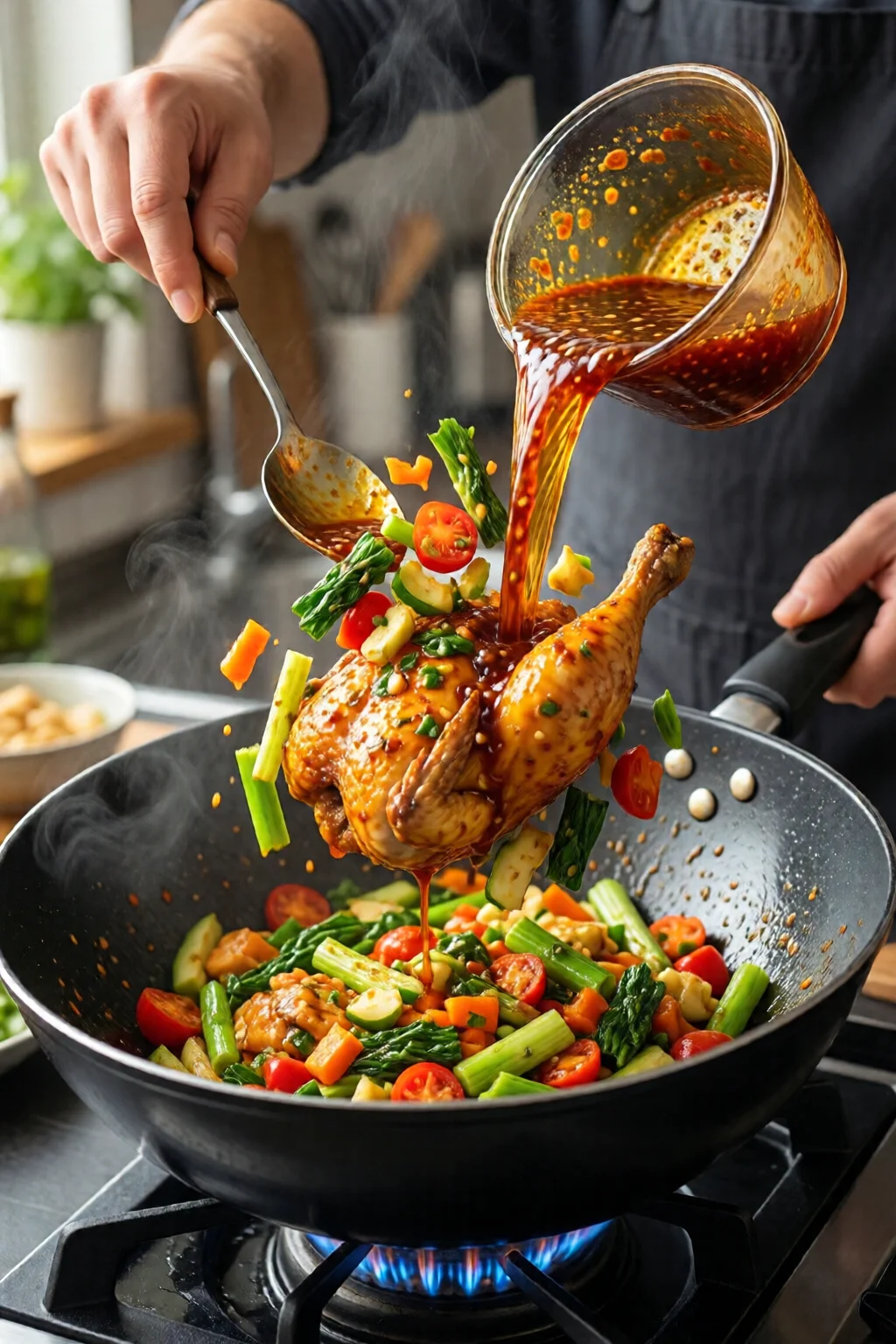 chicken and vegetables healthy weight loss recipe 2