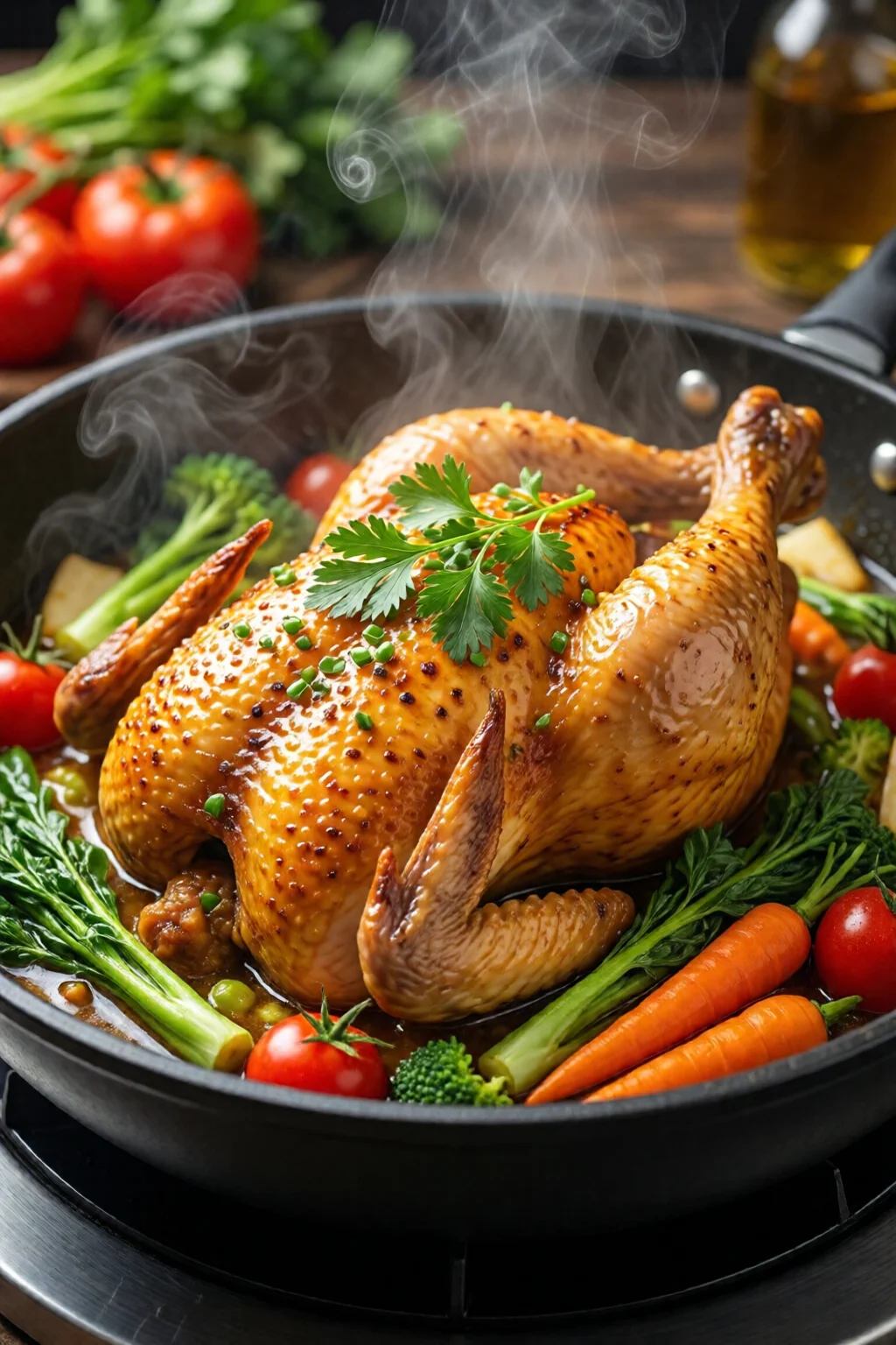 chicken and vegetables healthy weight loss recipe
