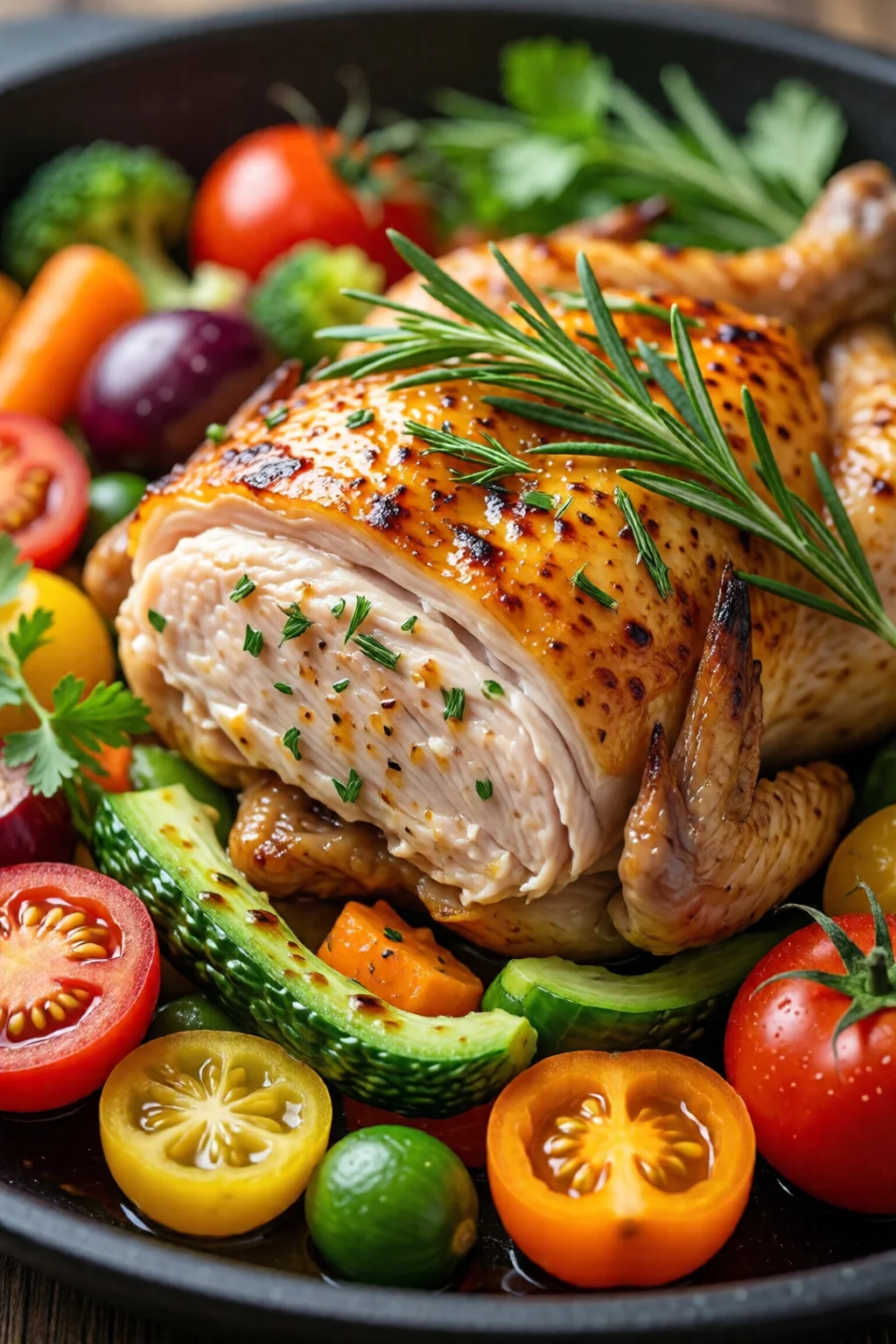 chicken and vegetables healthy weight loss recipe