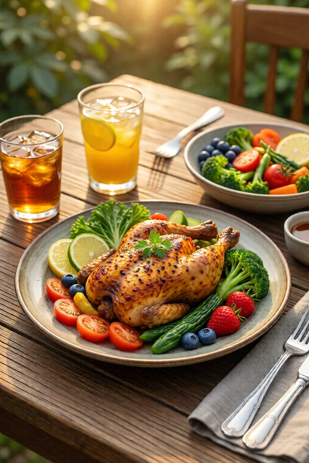 chicken and vegetables healthy weight loss recipe