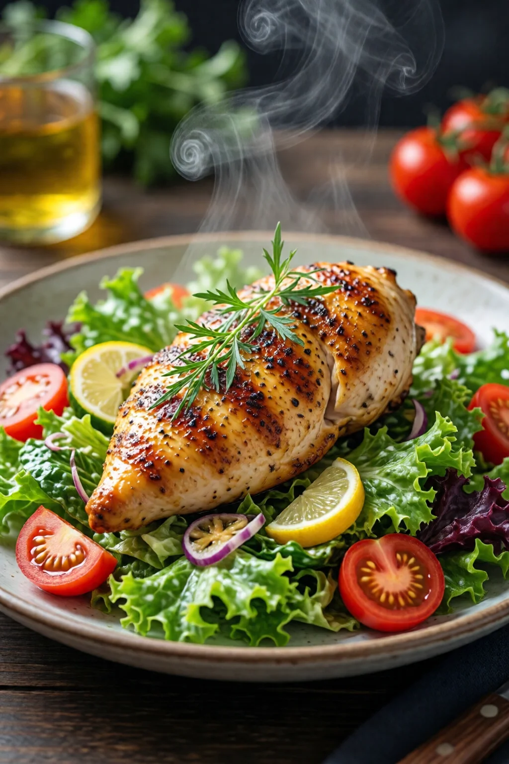 chicken caesar salad healthy healthy weight loss recipe