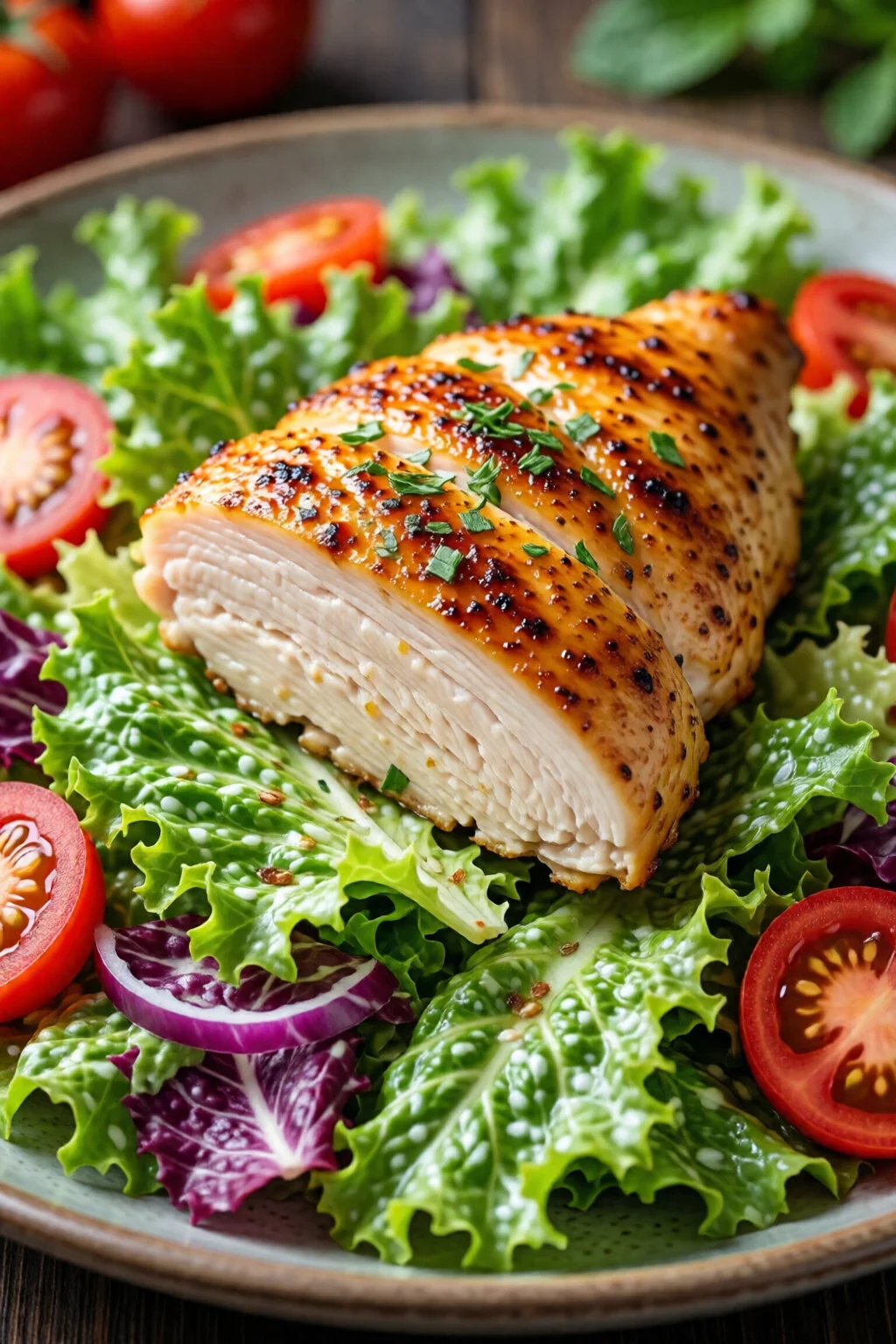 chicken caesar salad healthy healthy weight loss recipe