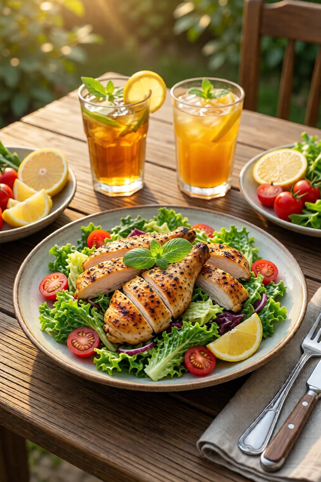 chicken caesar salad healthy healthy weight loss recipe