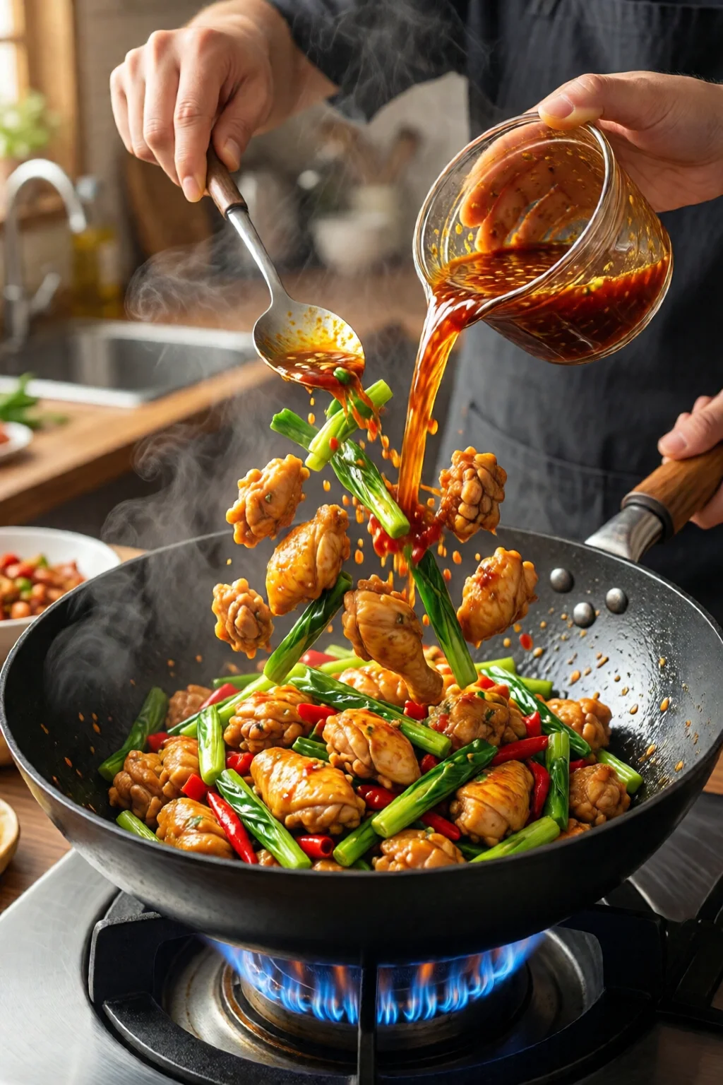 chicken stir fry low calorie healthy weight loss recipe