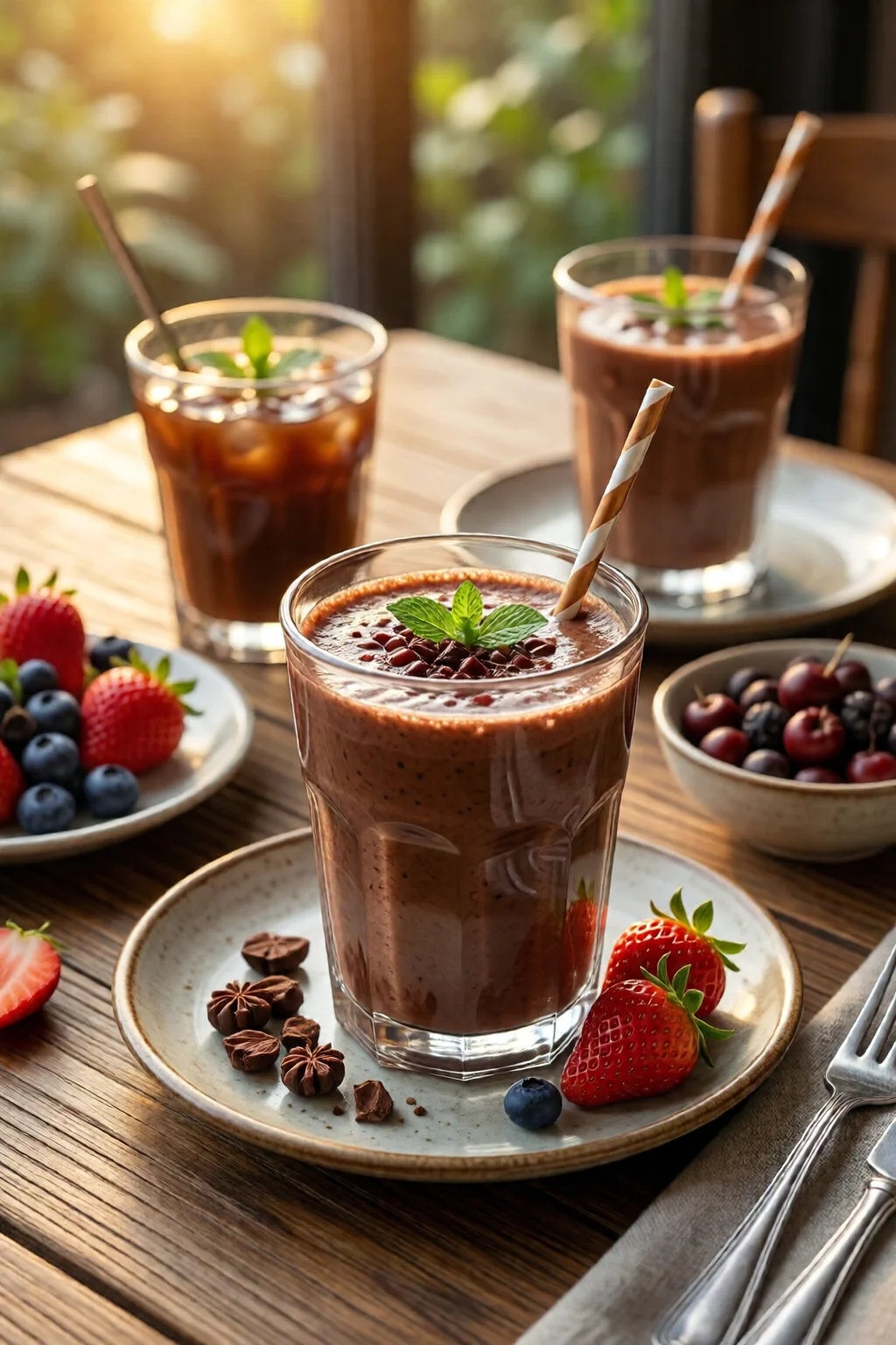 chocolate protein shake healthy weight loss recipe 2