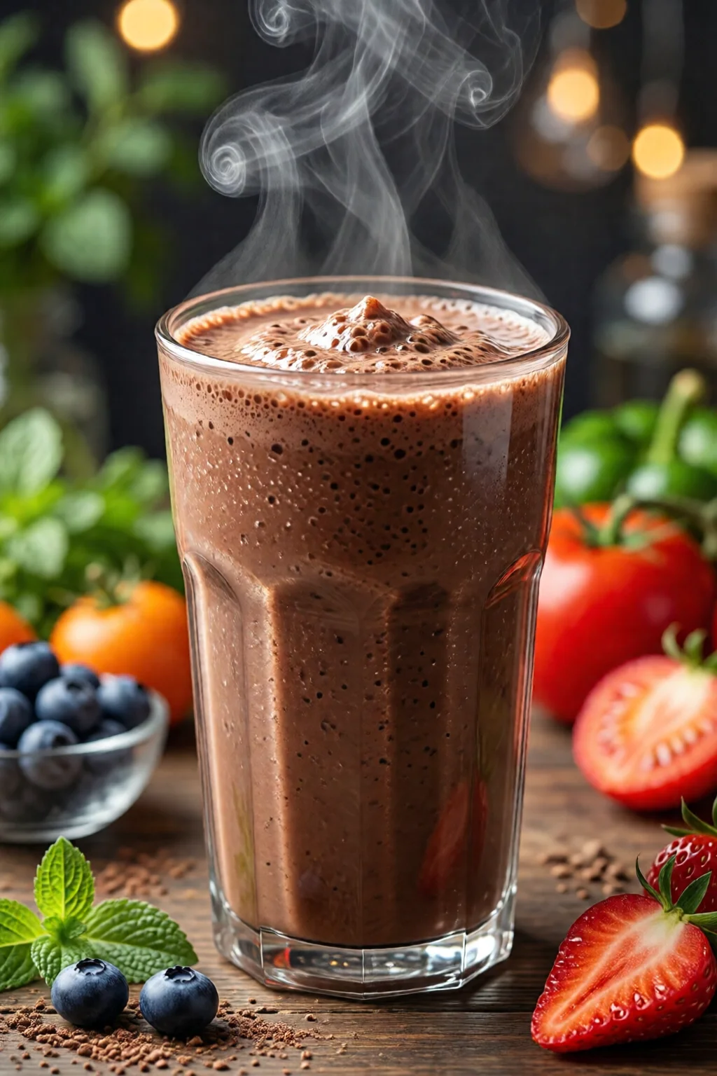 chocolate protein shake healthy weight loss recipe