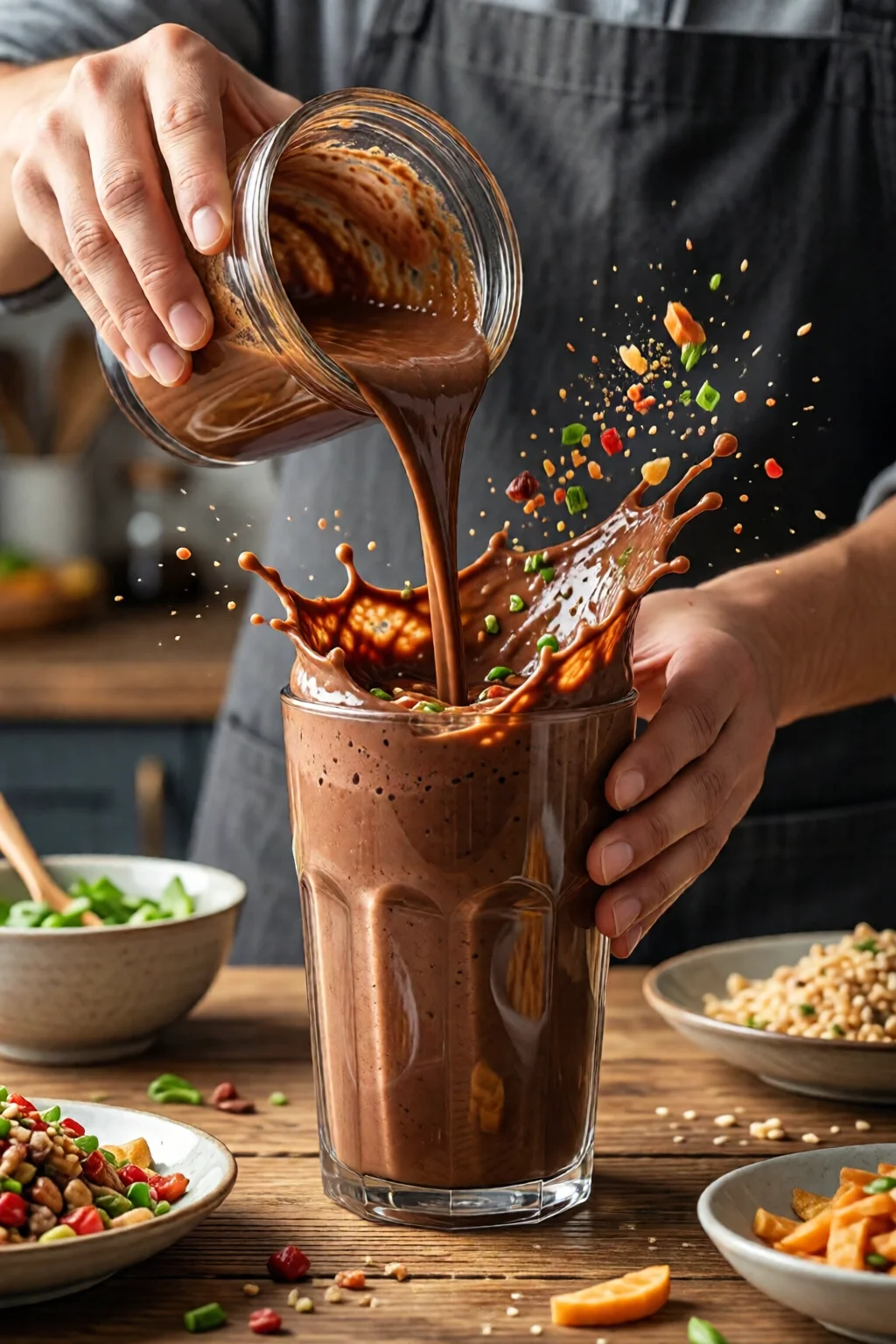 chocolate protein shake healthy weight loss recipe