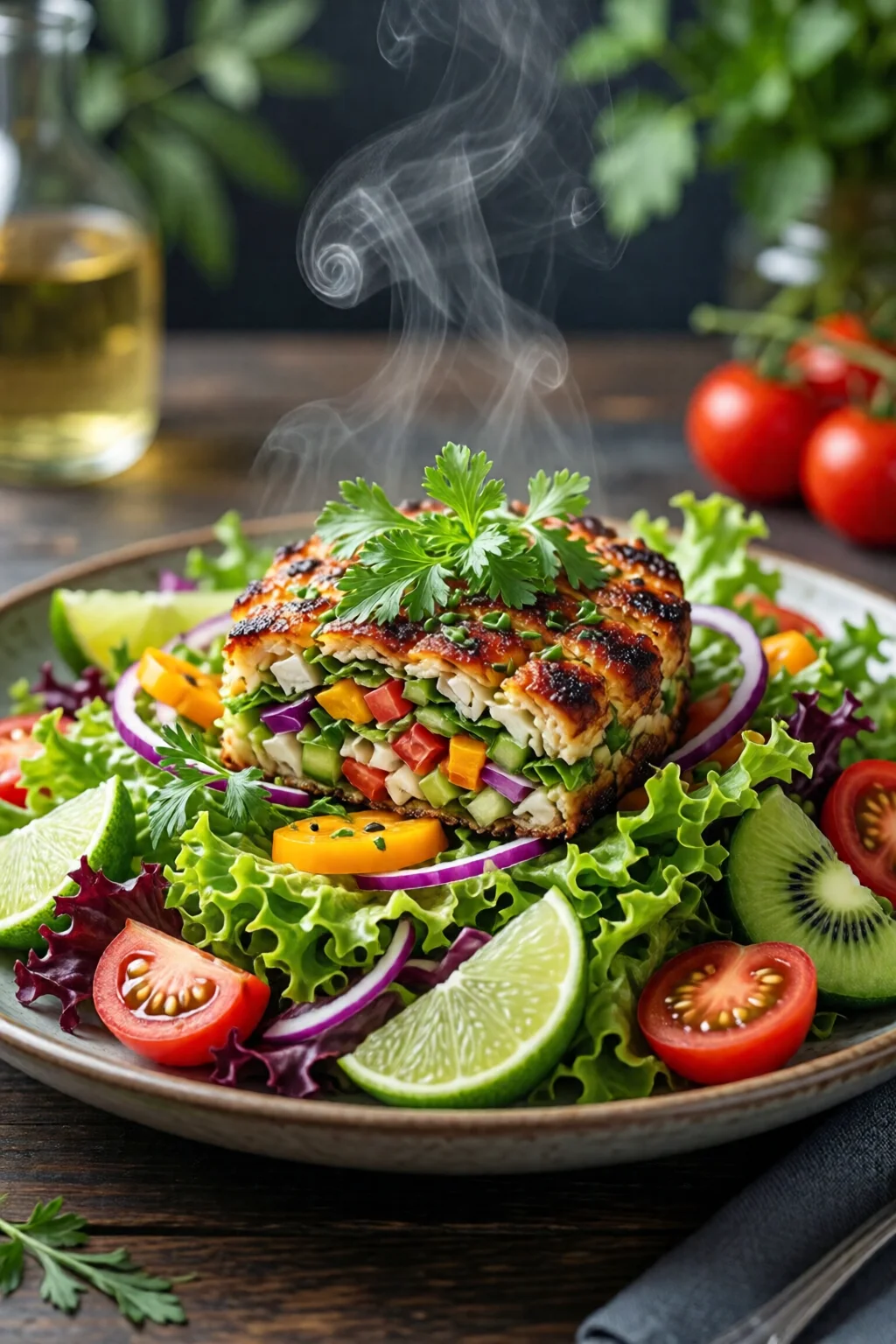 cobb salad low carb healthy weight loss recipe