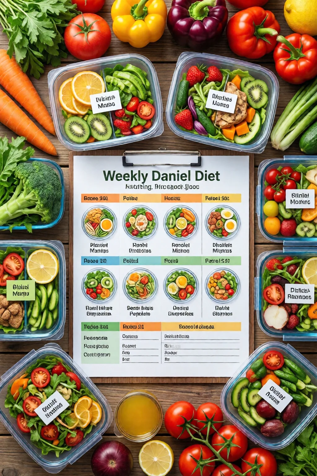 daniel diet plan