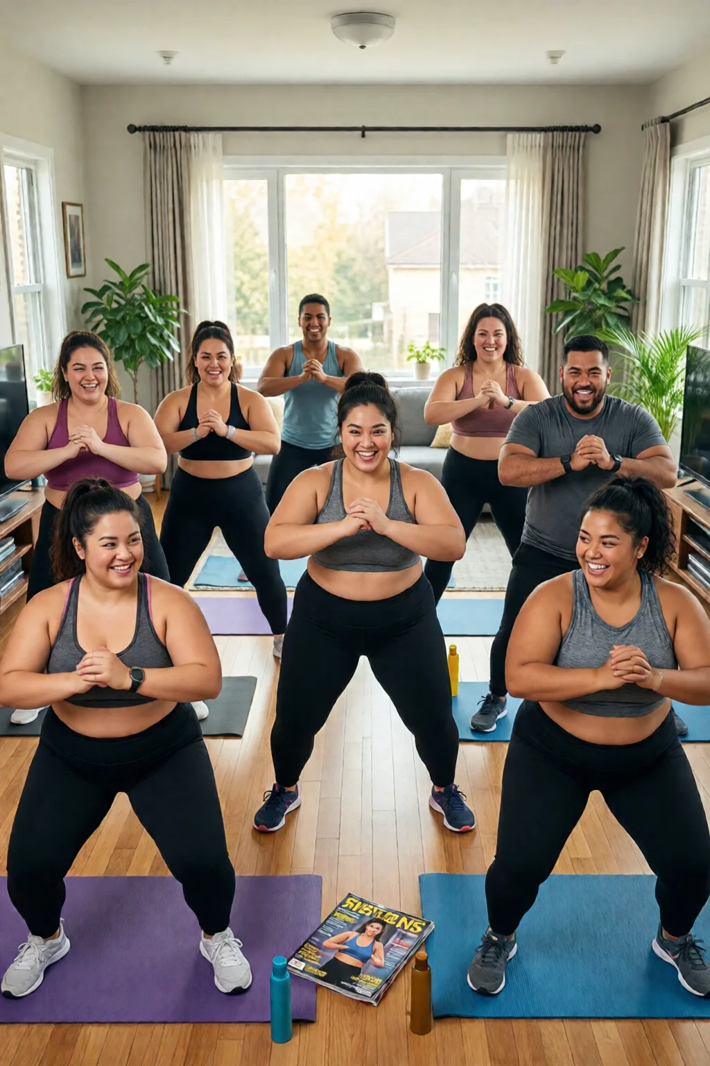 fat burning exercises at home