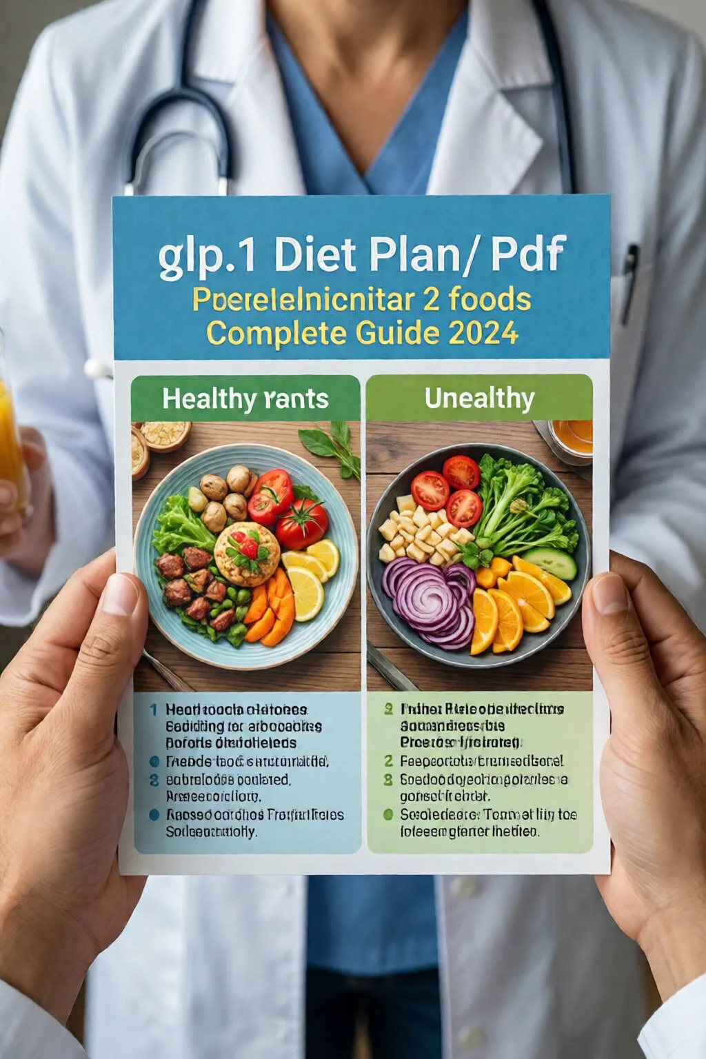 glp 1 diet plan pdf complete guide 2026 2