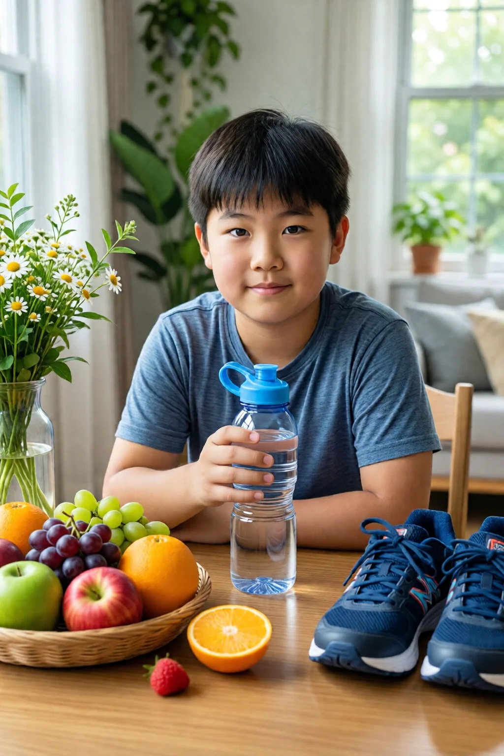 how can a 10 year old lose weight fast