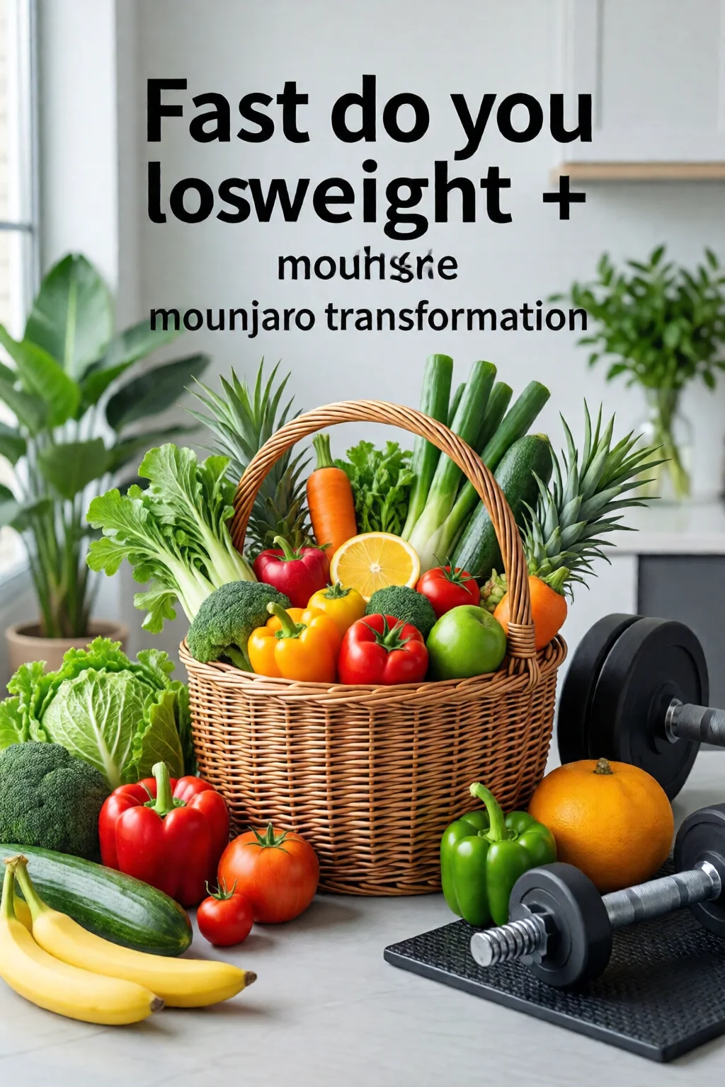 how fast do you lose weight on mounjaro