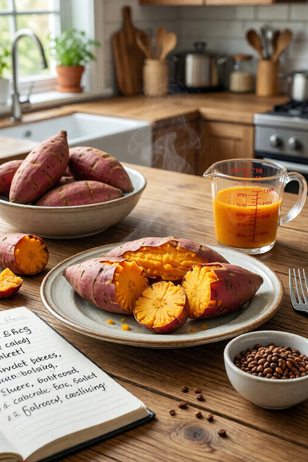 how many calories in a sweet potato