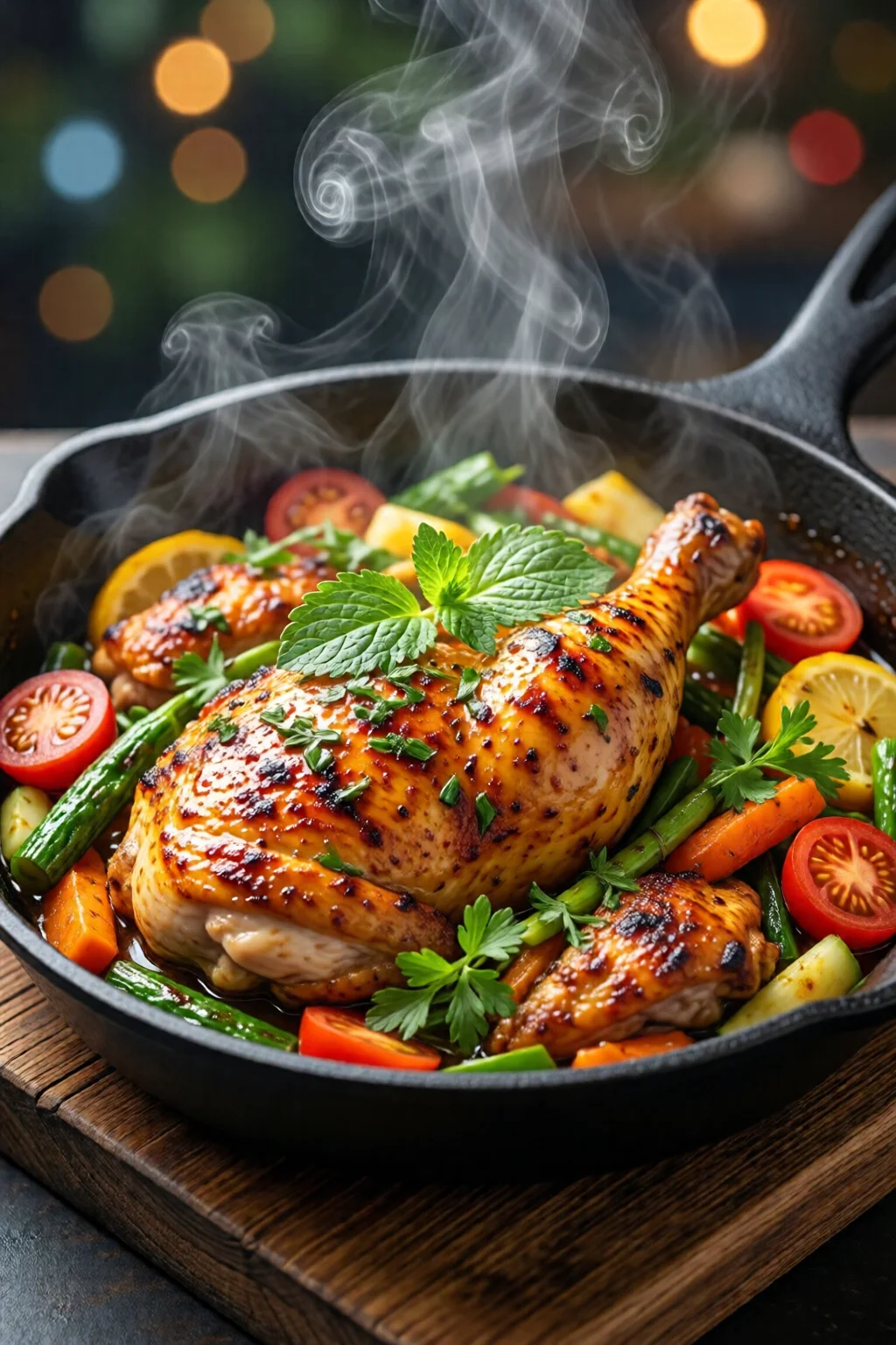 one pan chicken dinner healthy weight loss recipe 2