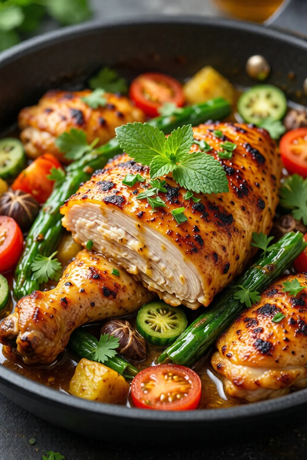 one pan chicken dinner healthy weight loss recipe 2