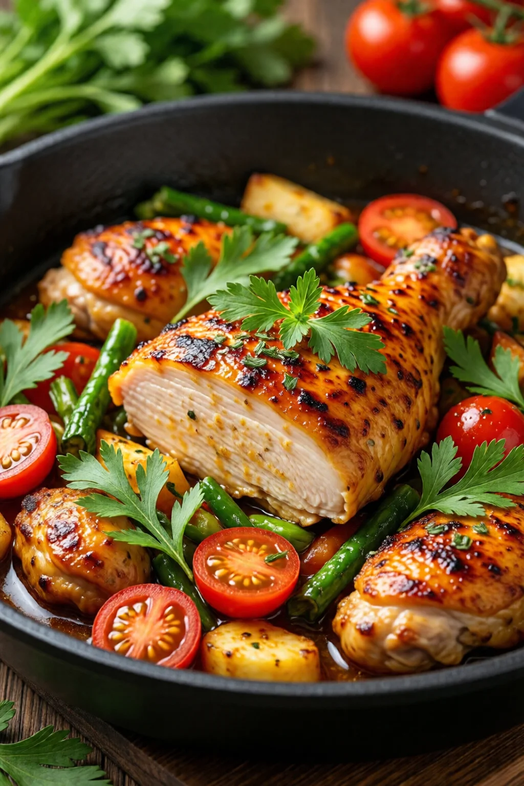 one pan chicken dinner healthy weight loss recipe