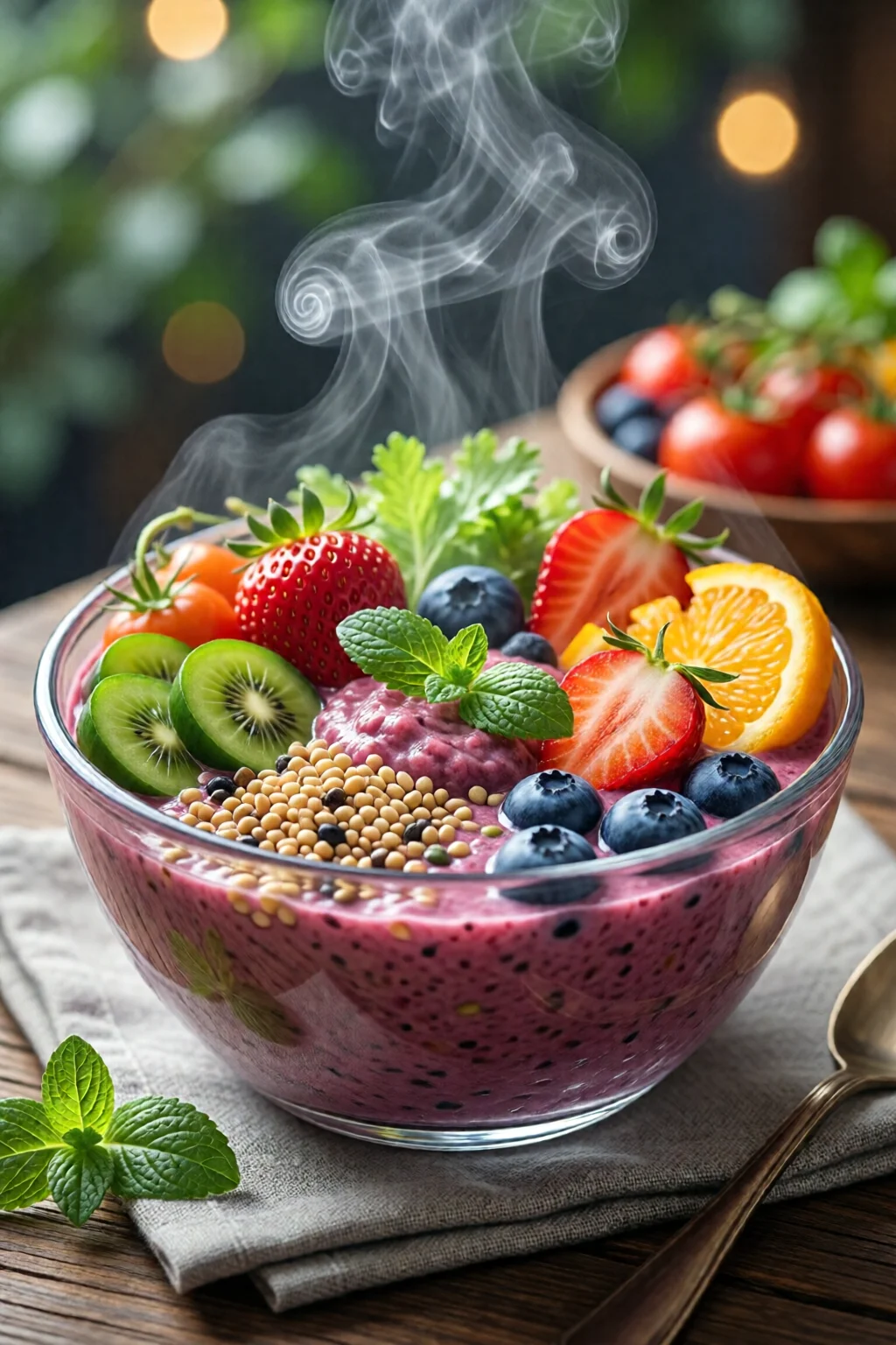 protein smoothie bowl healthy weight loss recipe 2