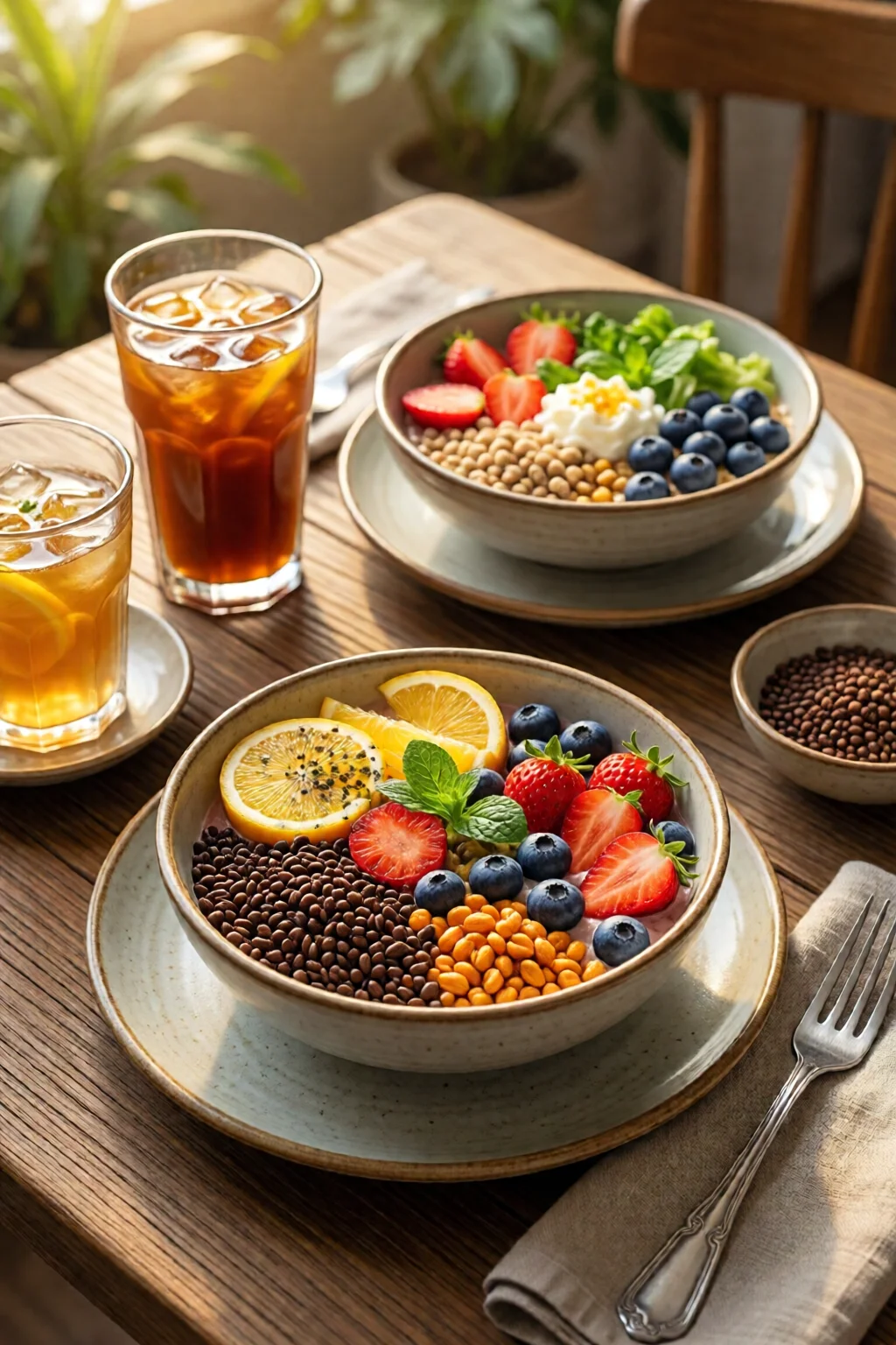 protein smoothie bowl healthy weight loss recipe 2