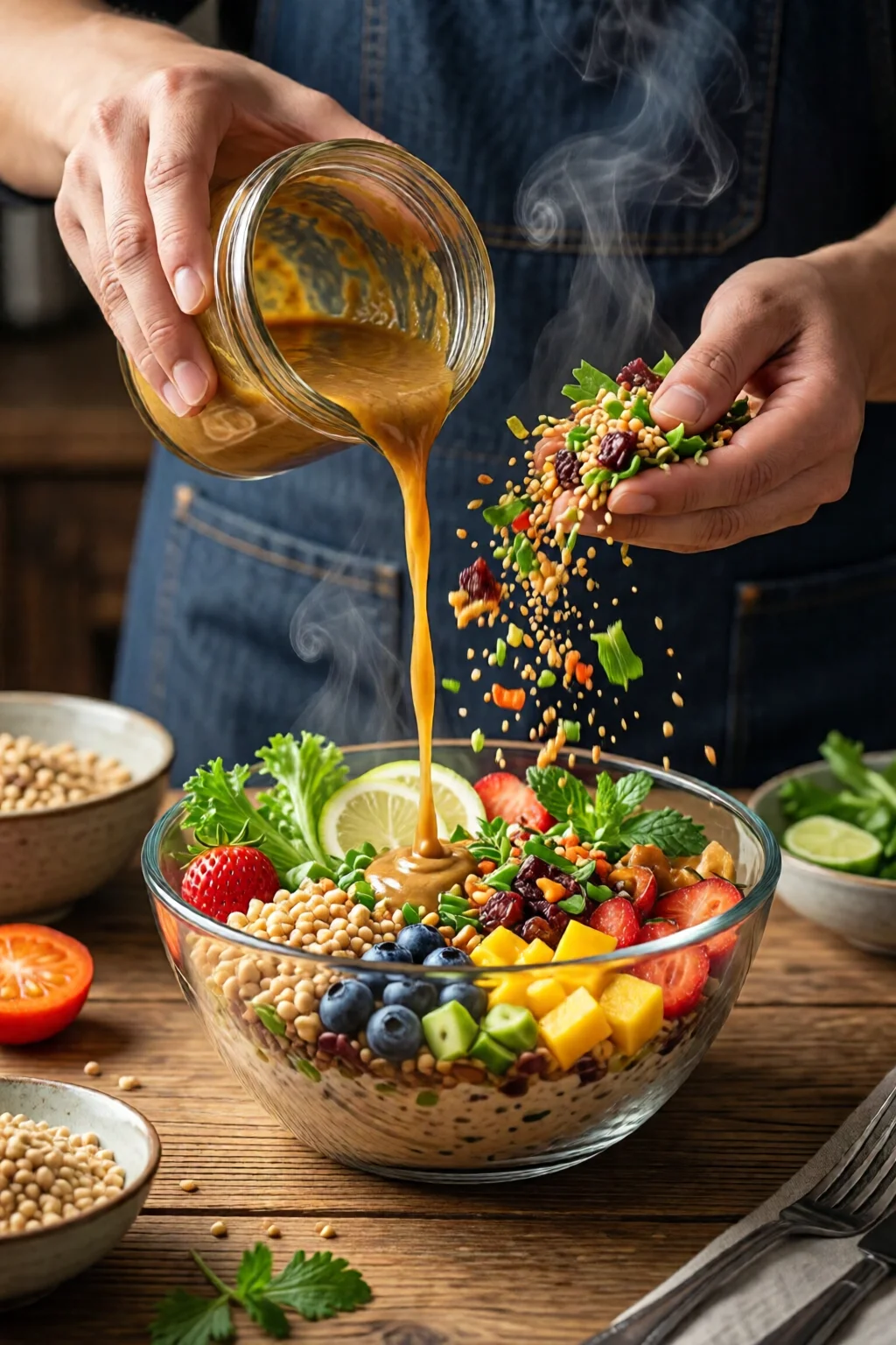 protein smoothie bowl healthy weight loss recipe