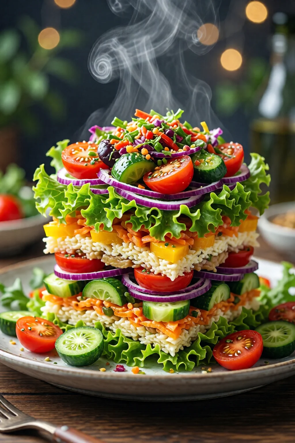 seven layer salad recipes healthy weight loss recipe