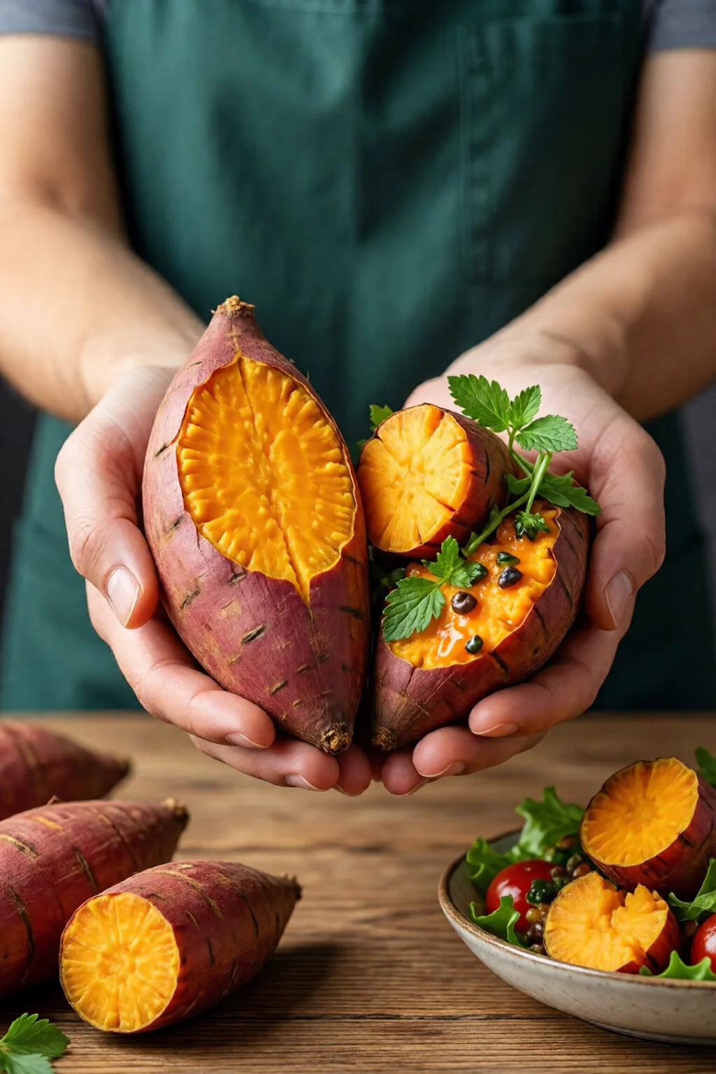 sweet potato calories