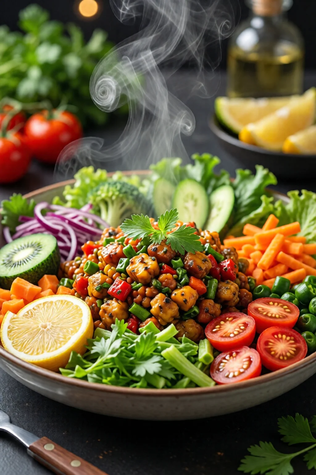 vegetarian meal prep healthy weight loss recipe