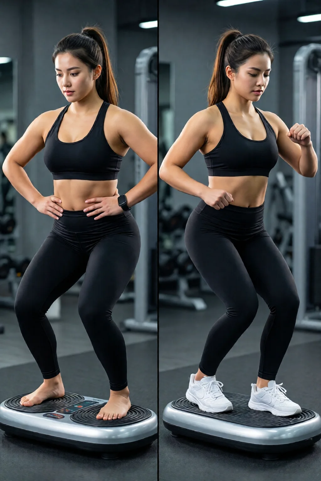 vibration plate exercises for belly fat