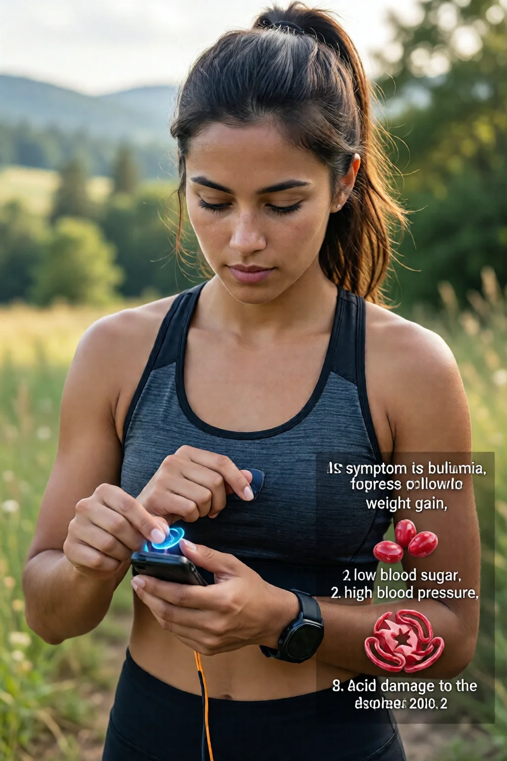 which of the following is a symptom of bulimia a weight gain b low blood sugar c high blood pressure d acid damage to the esophagus complete guide 2026 2