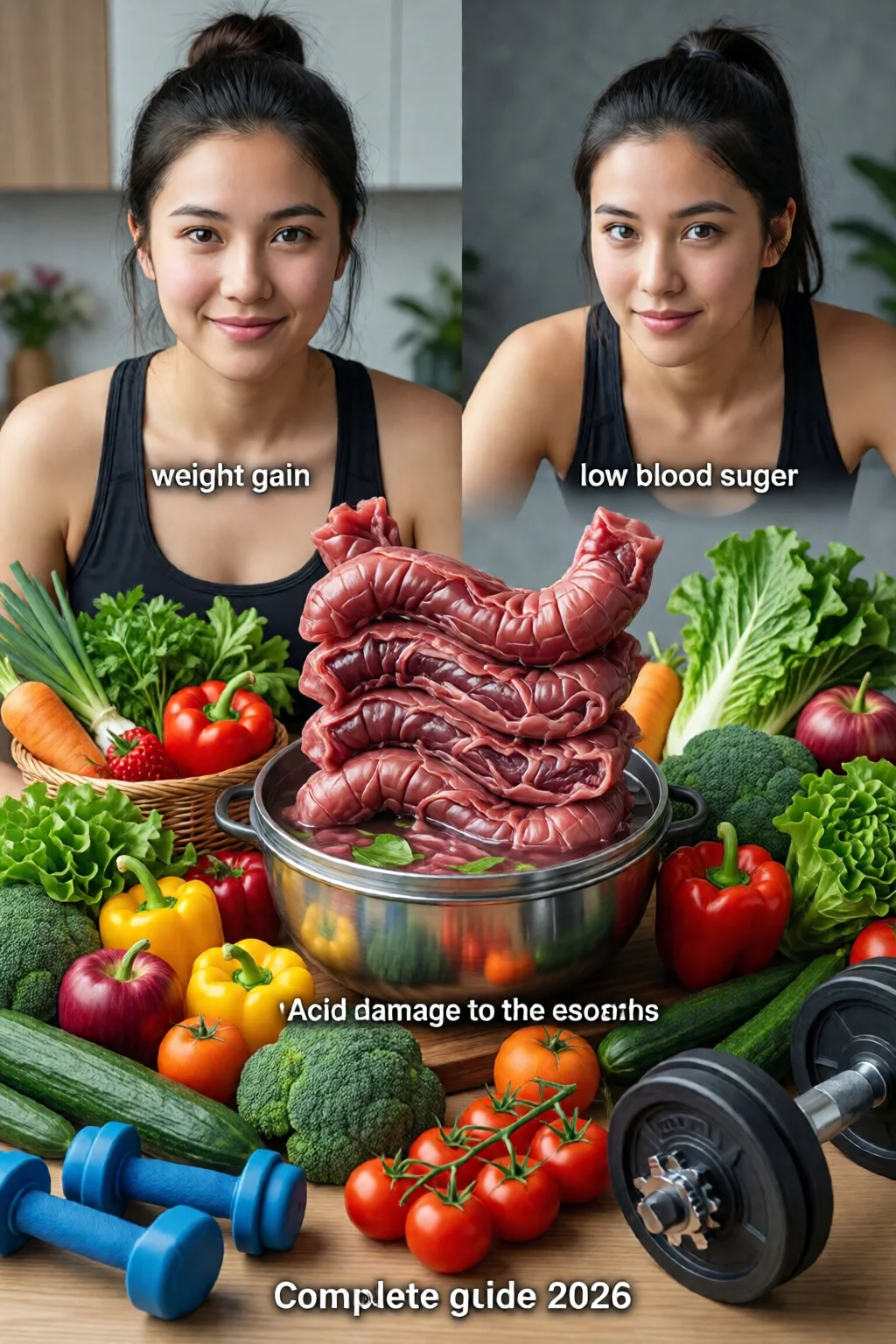 which of the following is a symptom of bulimia a weight gain b low blood sugar c high blood pressure d acid damage to the esophagus complete guide 2026 2