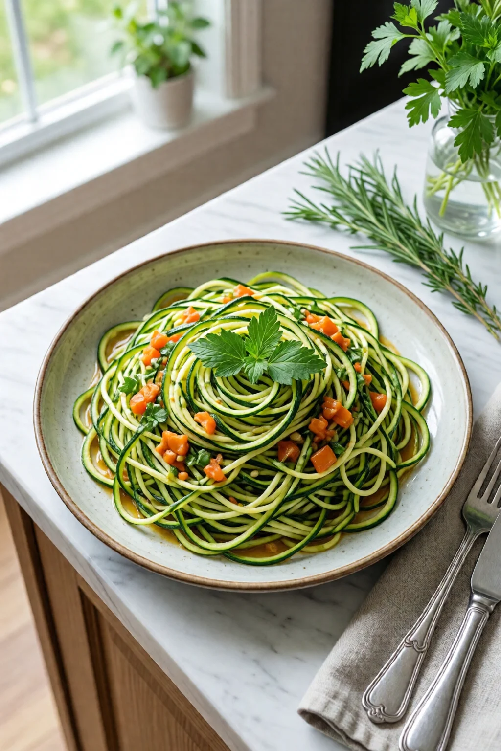 zucchini noodles recipe healthy weight loss recipe - professional guide and tips